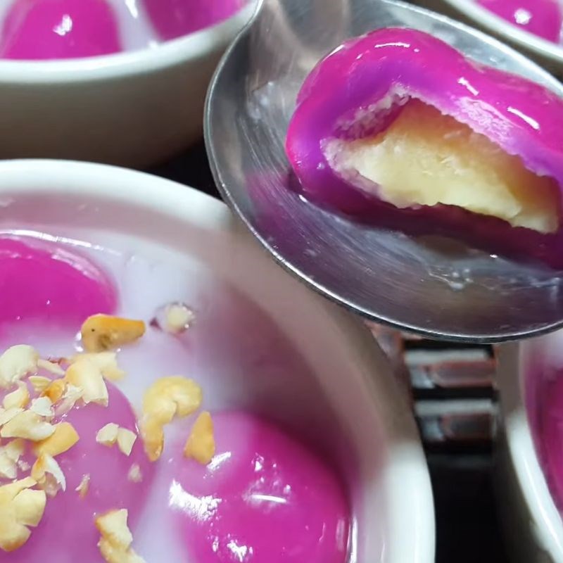 Bước 6 Thành phẩm Chè trôi nước bằng bột năng