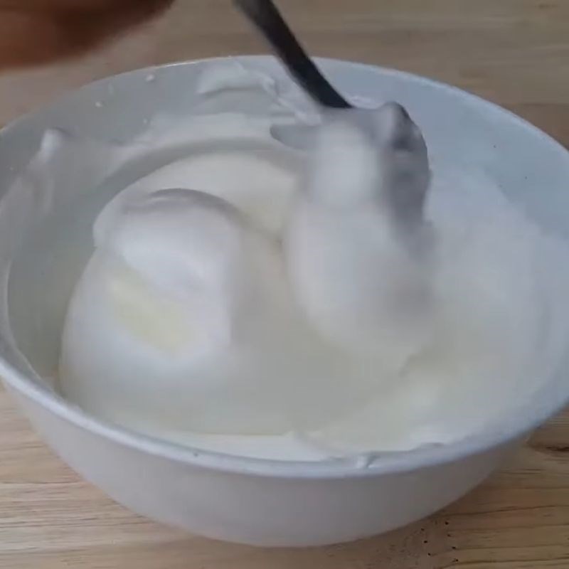 Bước 7 Thành phẩm Kem tươi tại nhà