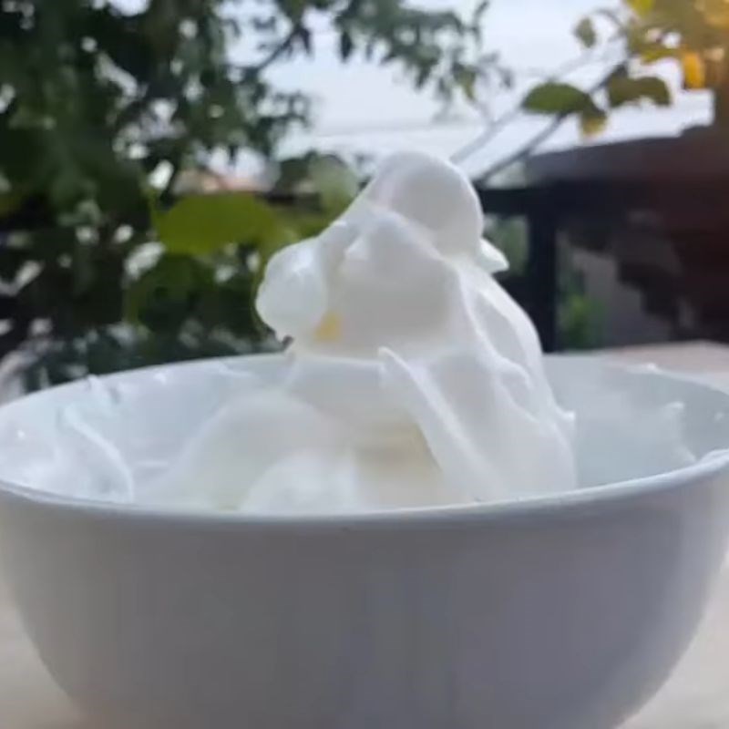 Bước 7 Thành phẩm Kem tươi tại nhà