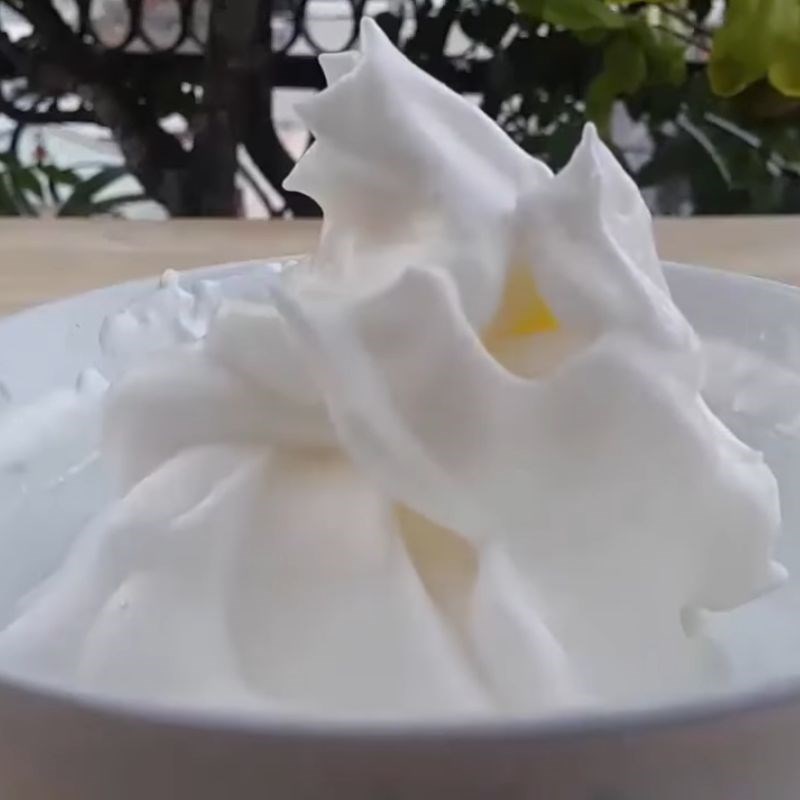 Bước 7 Thành phẩm Kem tươi tại nhà