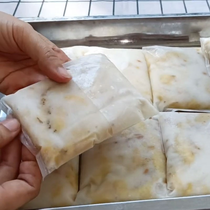 Bước 7 Thành phẩm Kem chuối không bị đông đá