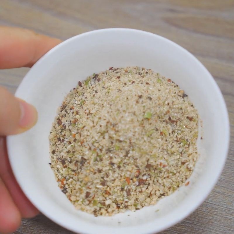 Bước 4 Pha chế nước chấm ăn liền Muối tiêu chanh chấm gà