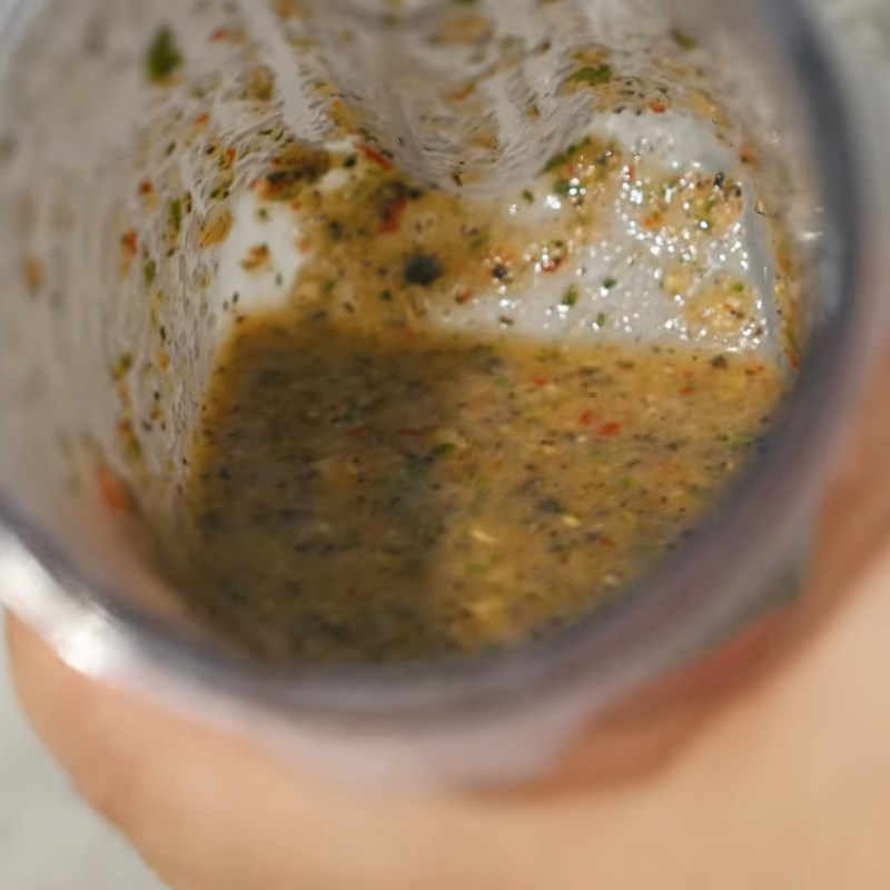 Bước 3 Thành phẩm và bảo quản nước chấm Nước chấm chân gà sốt Thái