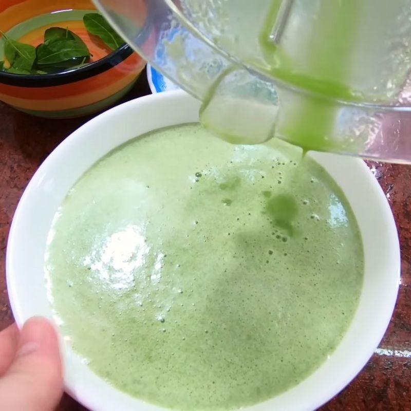 Bước 3 Xay hỗn hợp muối ớt xanh Muối ớt xanh chấm gà