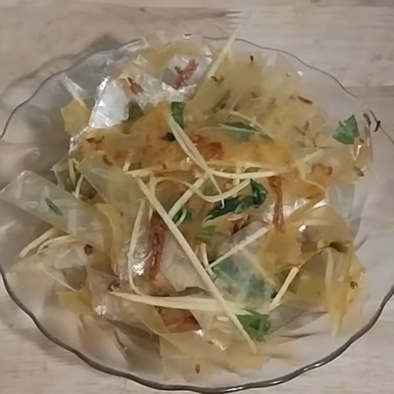 Bước 3 Trộn bánh tráng chuẩn vị Nước sốt bò trộn bánh tráng