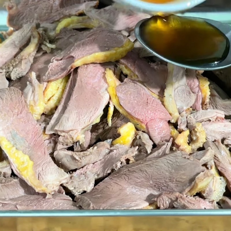 Bước 5 Trộn gia vị làm gỏi ngan tái chanh Ngan tái chanh