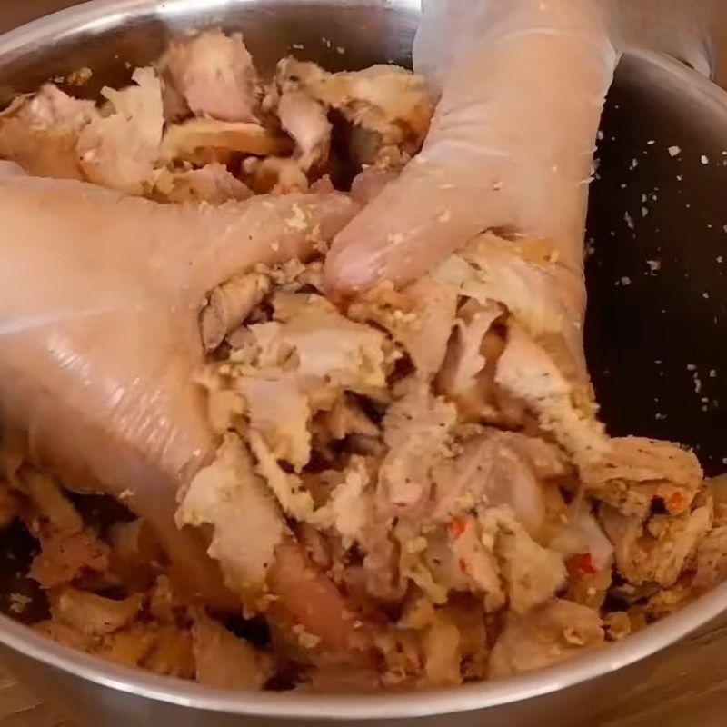 Bước 6 Trộn nem chạo chuẩn vị Ninh Bình Nem chạo Ninh Bình