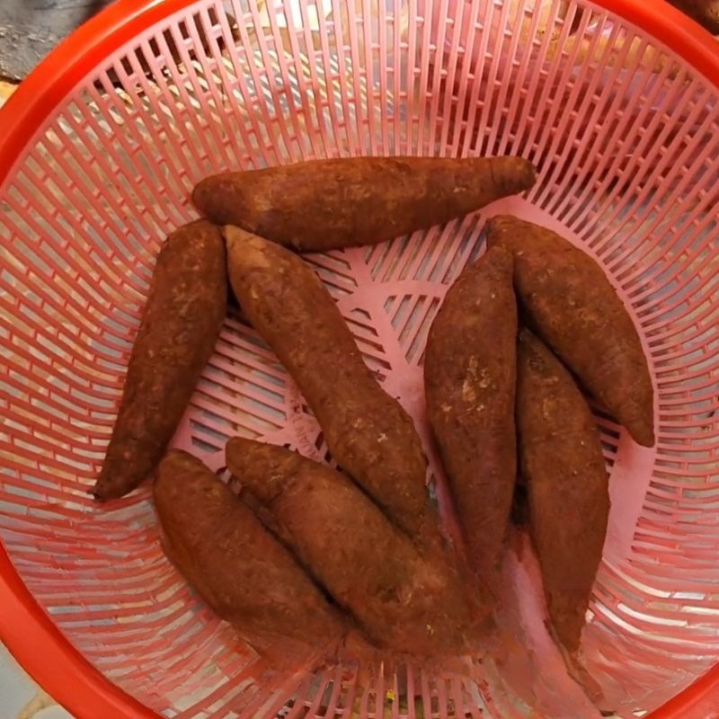 Bước 1 Ủ khoai lang mật trước khi nướng Khoai lang mật nướng