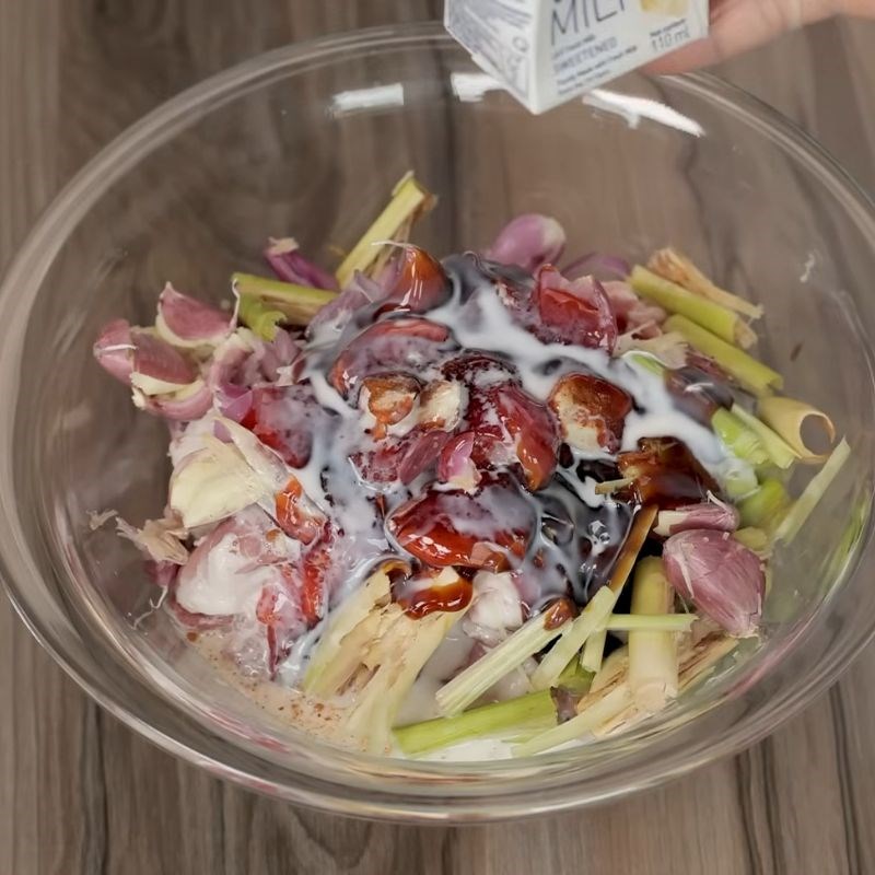 Bước 3 Ướp thịt nướng Bún trộn thịt nướng