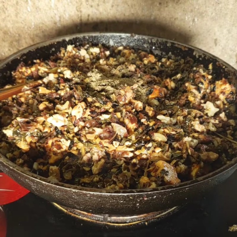 Bước 5 Xào nhân Khâu Nhục Khâu nhục Lạng Sơn