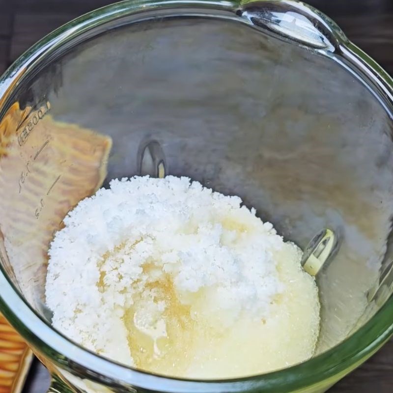 Bước 3 Xay hỗn hợp muối ớt đỏ chấm gà Muối ớt đỏ chấm gà