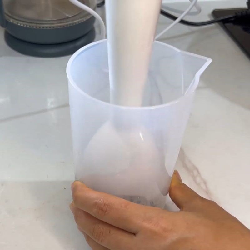 Bước 4 Xay nhuyễn hỗn hợp Cháo dinh dưỡng