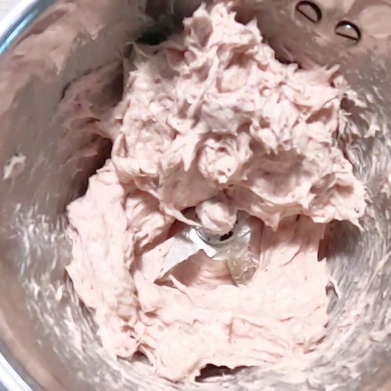 Bước 3 Xay thịt lần 2 Giò lụa truyền thống