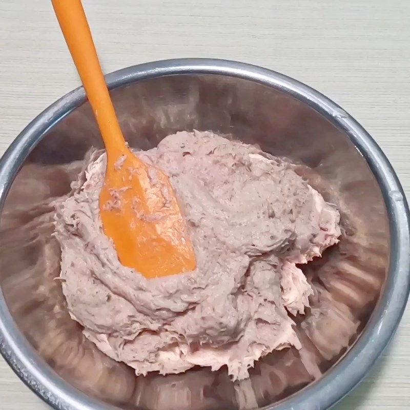 Bước 3 Xay thịt lần 2 Giò lụa truyền thống