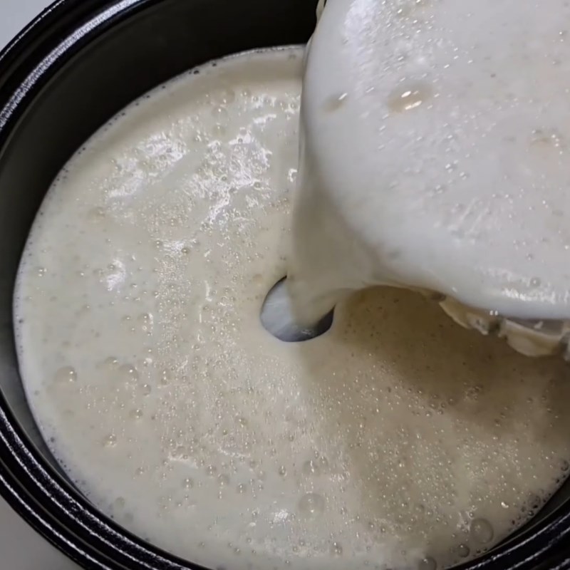 Bước 2 Xay và lọc sữa đậu nành Tàu hũ đá