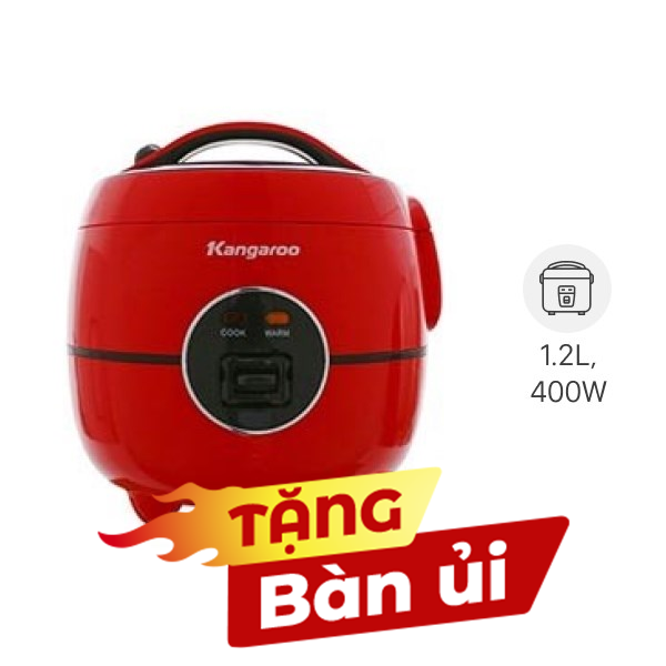 Nồi cơm nắp gài Kangaroo 1.2 lít KG822