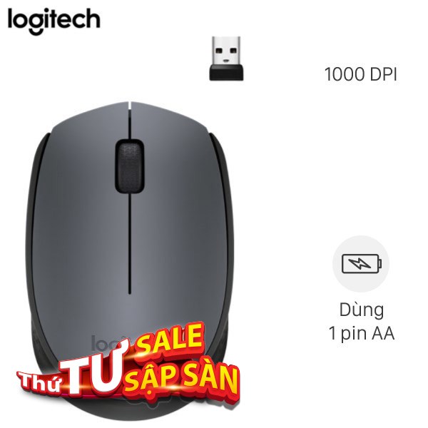 Chuột Không dây Logitech M170