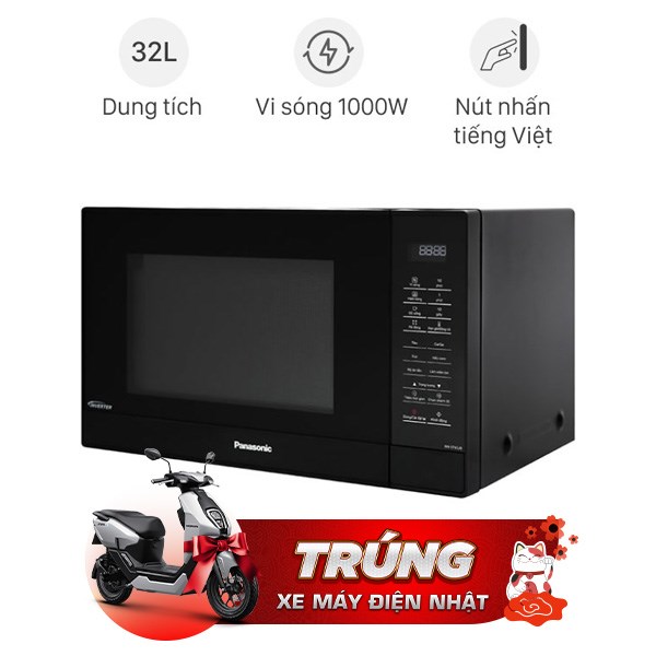 Lò vi sóng Panasonic NN-ST65JBYUE 32 lít