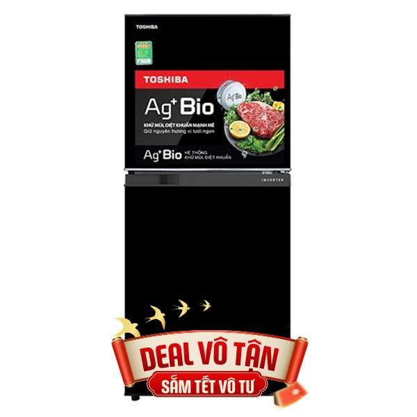 Tủ lạnh Toshiba Inverter 180 lít GR-B22VU UKG