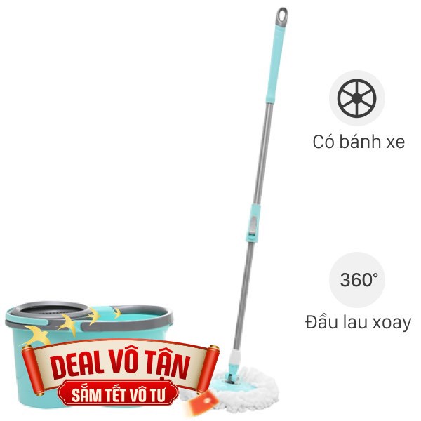 Bộ lau nhà 360 Hommy MH-X2