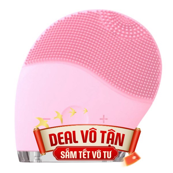 Máy rửa mặt và massage Halio Baby Pink