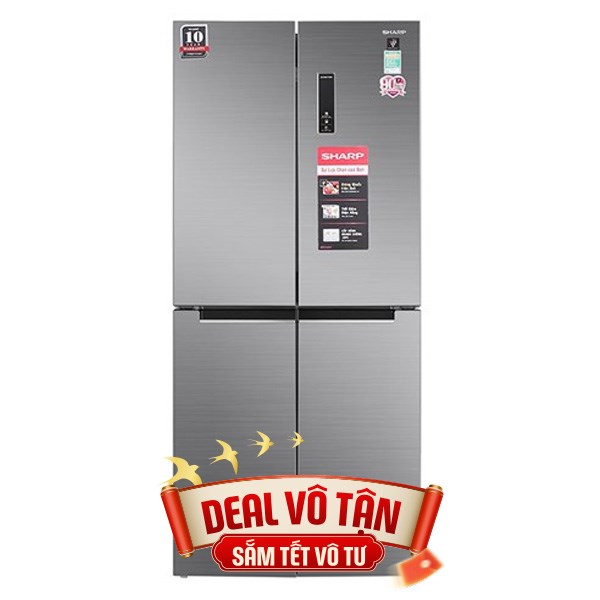 Sharp Inverter 401 lít SJ-FXP480V-SL