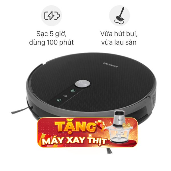 Robot hút bụi lau nhà Shimono RS38B
