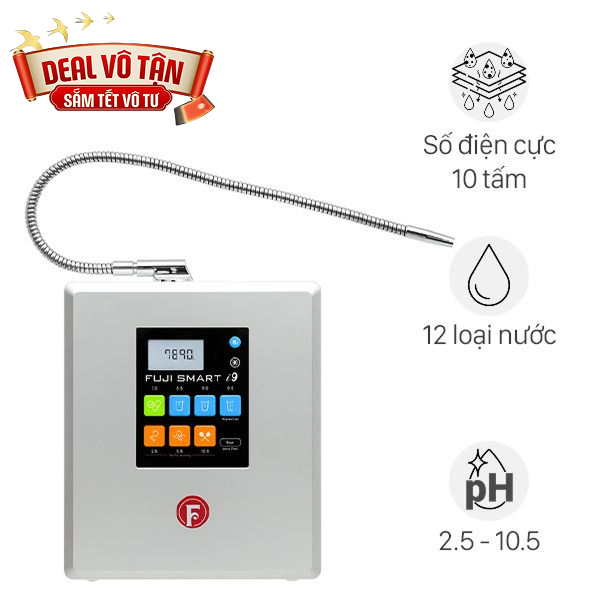 Máy lọc nước điện giải ion kiềm Fuji Smart i9