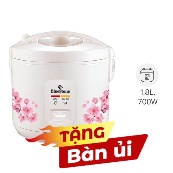 Nồi cơm nắp gài BlueStone 1.8 lít RCB-5525
