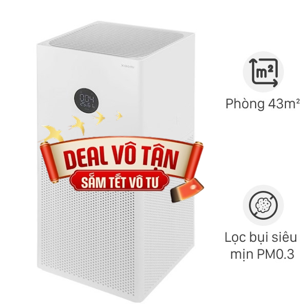 Máy lọc không khí Xiaomi Smart Air Purifier 4 lite EU (BHR5274GL) 33W