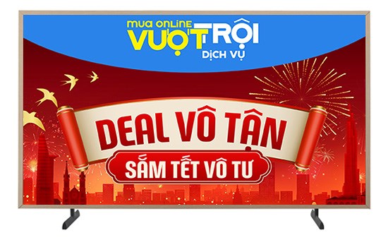 Samsung Smart TV QLED Khung tranh QA55LS03B