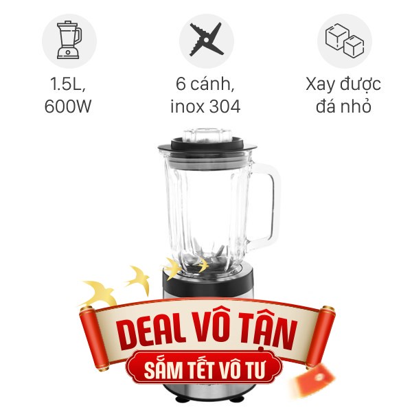 Máy xay sinh tố Kangaroo KGBL600X