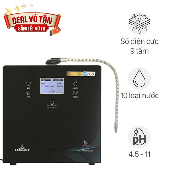 Máy lọc nước điện giải ion kiềm ROBOT IonPrince 910X