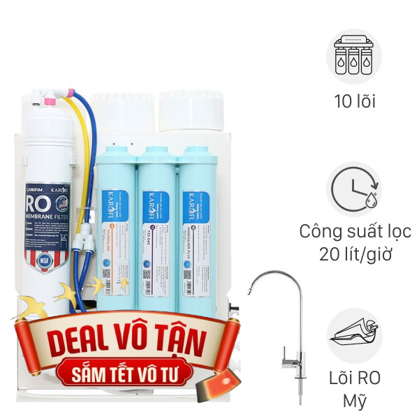 Máy lọc nước RO Karofi KAQ-U06