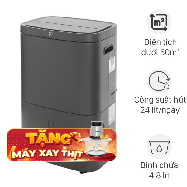 Máy hút ẩm Electrolux EDH12TRBD2 285W