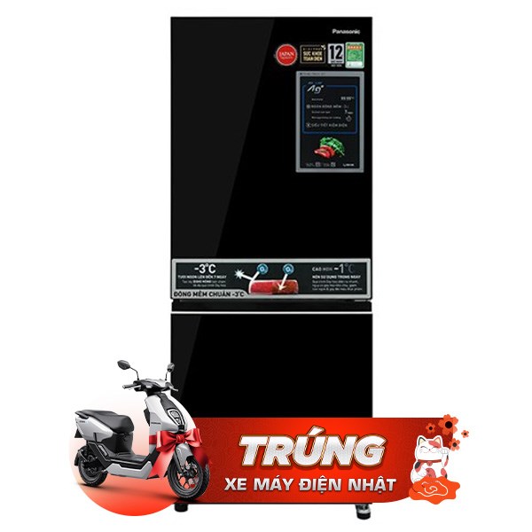 Panasonic Inverter 255 lít NR-BV281BGMV