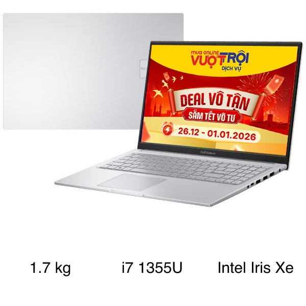 Asus Vivobook 15 X1504VA i7 1355U (NJ023W)