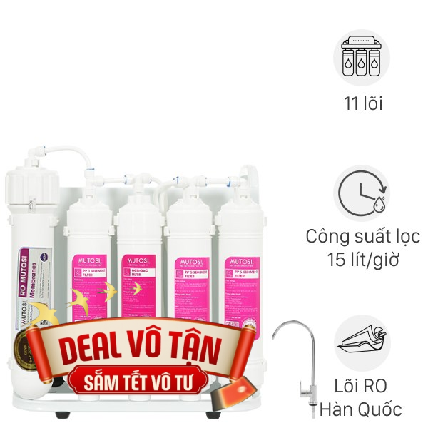Máy lọc nước RO Mutosi MP-1101