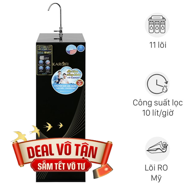Máy lọc nước RO Karofi KAQ-X18