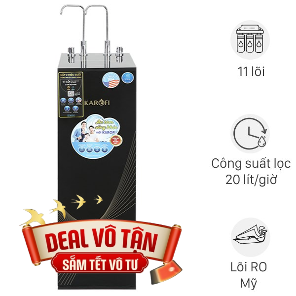 Máy lọc nước RO nóng nguội Karofi KAH-X29