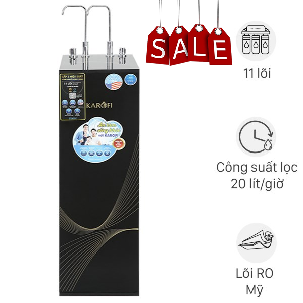 Máy lọc nước RO nóng nguội Karofi KAH-X29 11 lõi