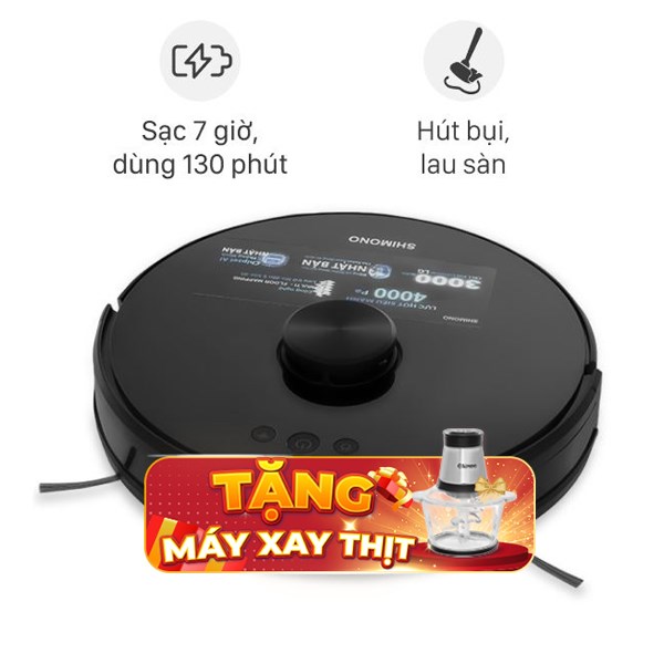 Robot hút bụi lau nhà Shimono XR530