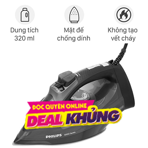 Bàn ủi hơi nước Philips DST5040/80 2600W