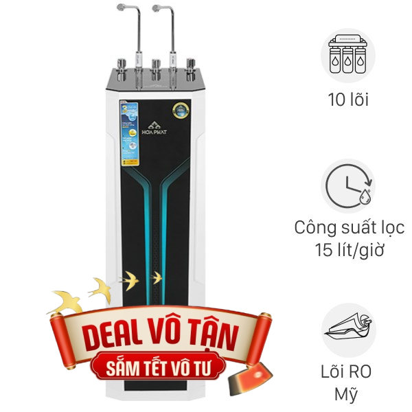 Máy lọc nước RO nóng nguội lạnh Hydrogen Hòa Phát HWBS3A 1021