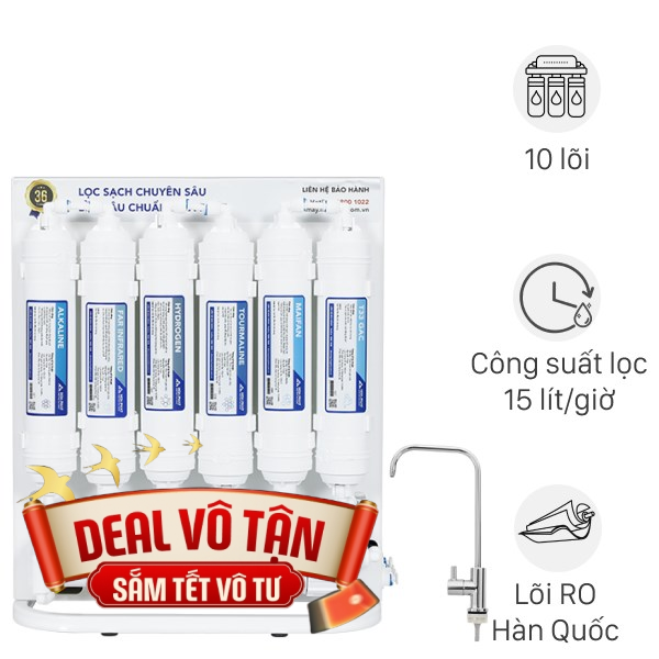 Máy lọc nước RO Hydrogen Hòa Phát HWU1A 1022