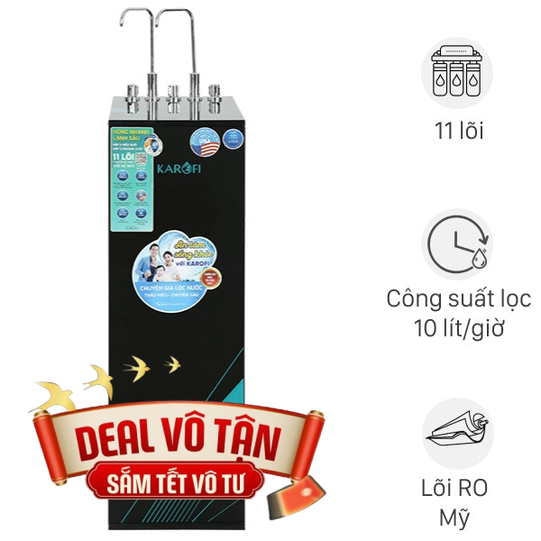 Máy lọc nước RO nóng nguội lạnh Karofi KAD-X58