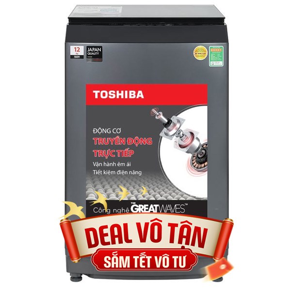 Toshiba Inverter 12 Kg AW-DUK1300KV (MK)