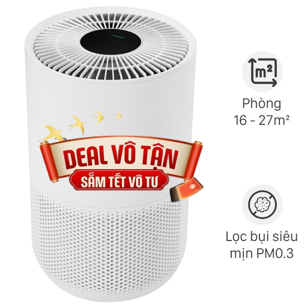 Máy lọc không khí Xiaomi Smart Air Purifier 4 compact EU (BHR5860EU) 27W