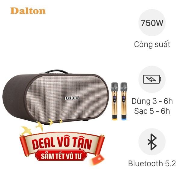 Loa karaoke xách tay Dalton K220C