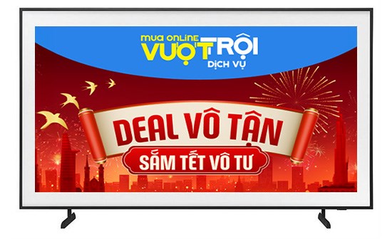 Samsung Smart TV QLED Khung tranh QA65LS03D